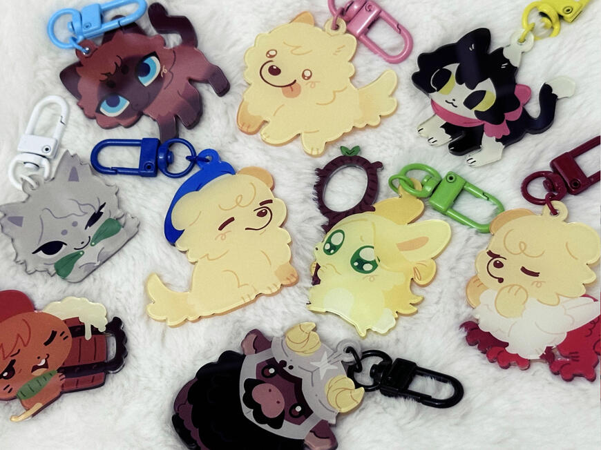 Dunmeshi Animal Charms